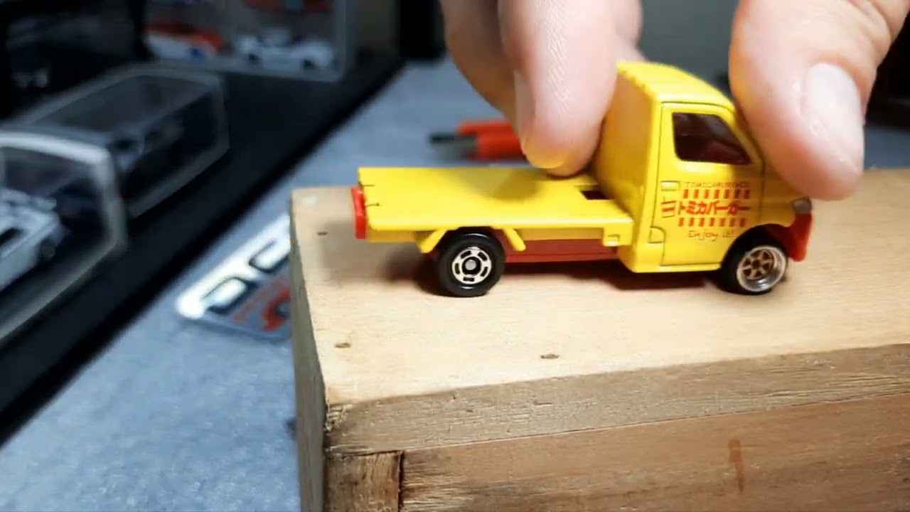 Swap Ban Karet Diecast Tomica/Hotwheels dengan Rebel Tires tanpa unrivet