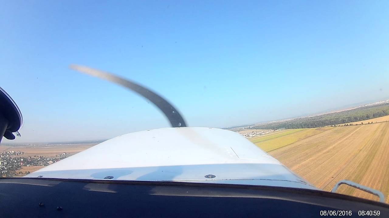 Take-off from Strejnic 2016/08/06
