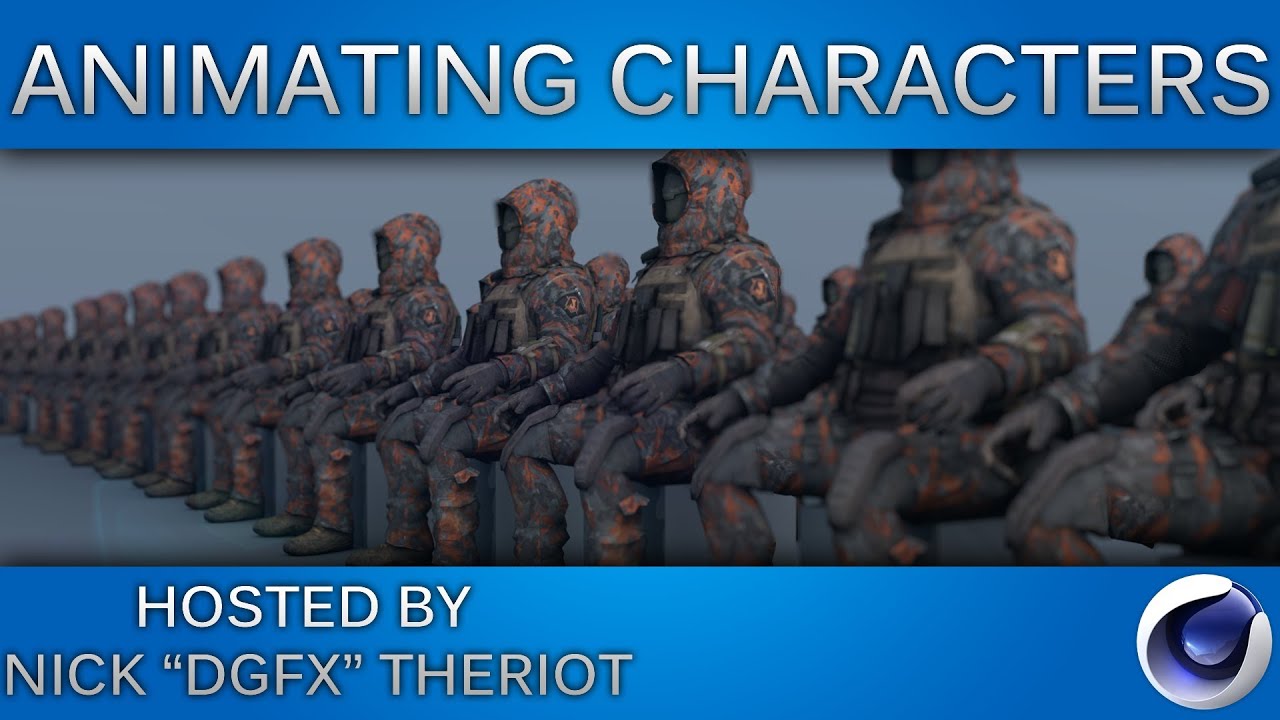 Cinema 4D: Animating Characters | By DGFX