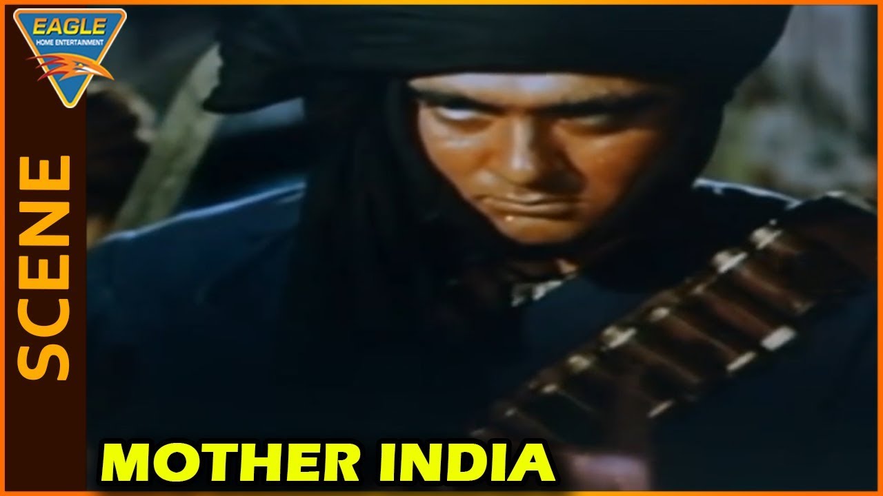 Mother India Movie | Movie Climax | Nargis Dutt  | Raaj Kumar | Rajendra Kumar