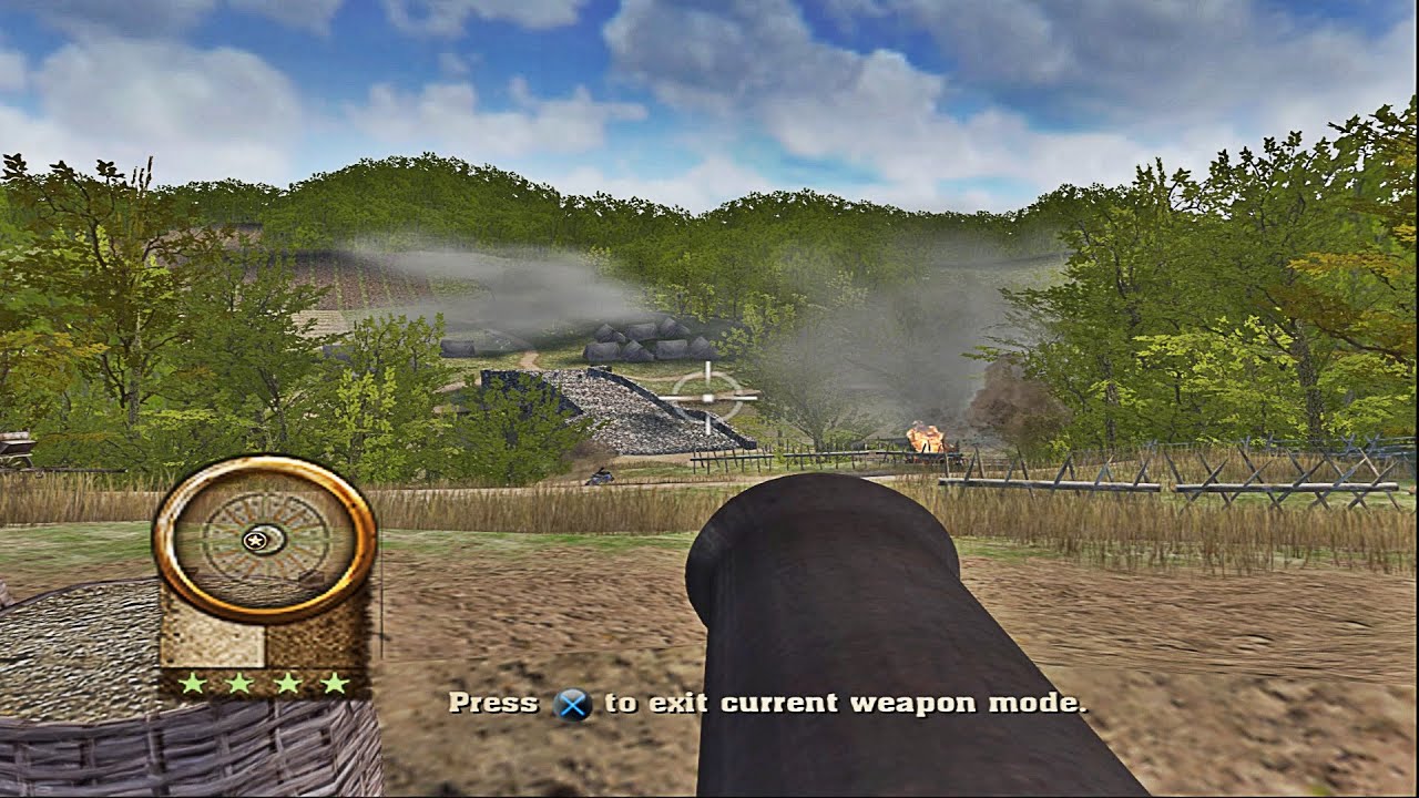 The History Channel Civil War: A Nation Divided - Confederate PS2 Walkthrough # 3