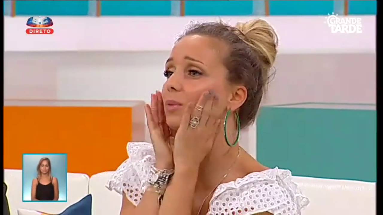 Luciana Abreu e Daniel Santacruz  no Grande Tarde - 14.07.2016