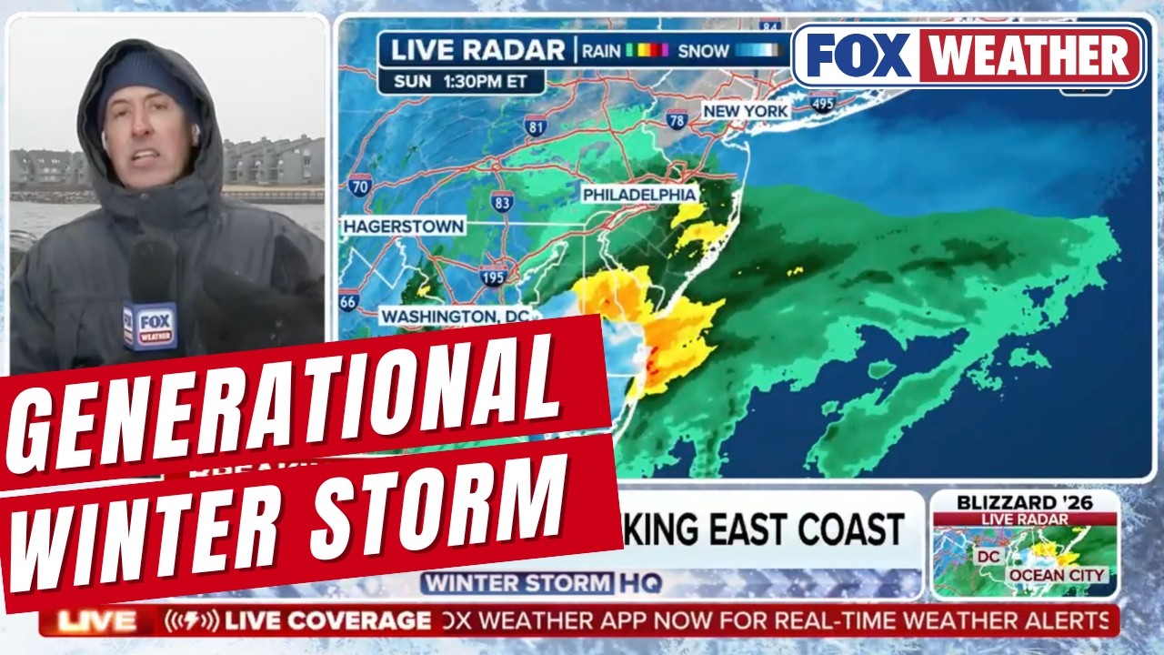 More Than 40 Million People Under a Blizzard Warning as Historic Winter Storm Slams the Northeast
