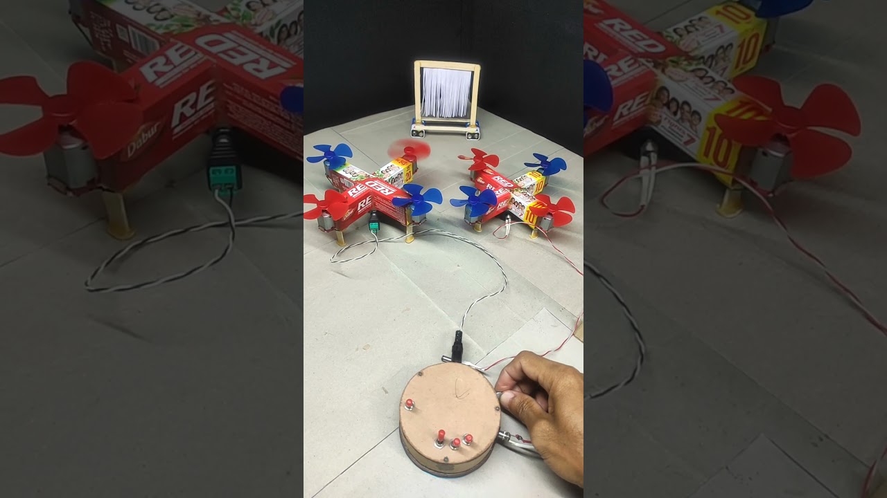waste material project Drone 🤣🤣🤣
