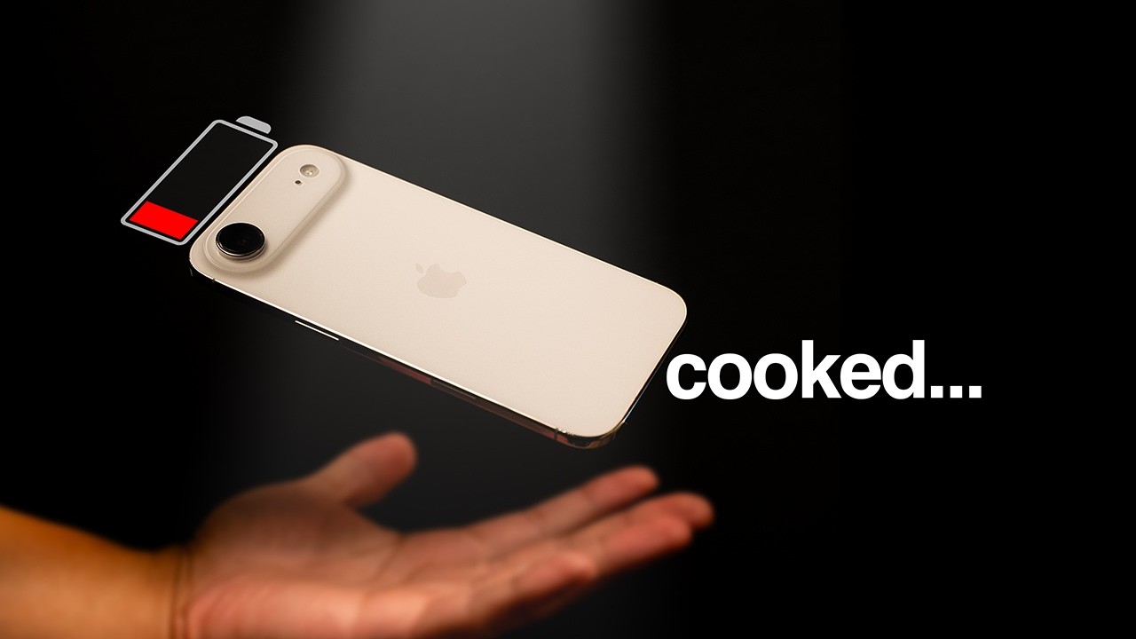 Обзор iPhone Air в реальных условиях — тест аккумулятора