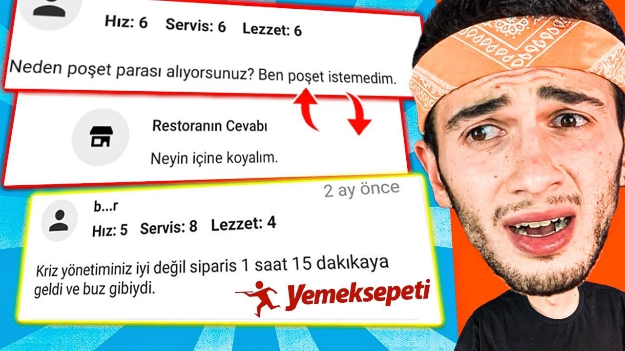 EN KOMİK YEMEK SEPETİ YORUMLARI !?