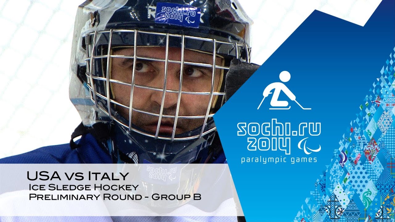 USA vs Italy highlights | Ice sledge hockey | Sochi 2014 Paralympic Winter Games