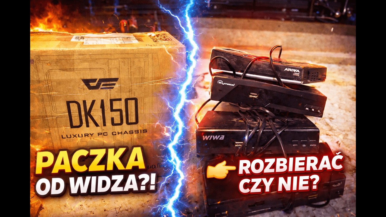 Paczka od widza + 4 dekodery DVB-T – czy to się w ogóle opłaca rozbierać?
