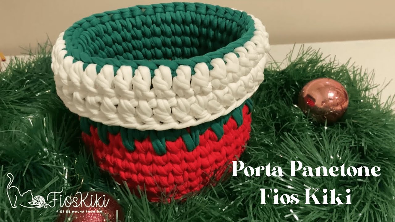 Especial de Natal Fios Kiki - Porta Panetone (Receita completa!) I FIOS KIKI
