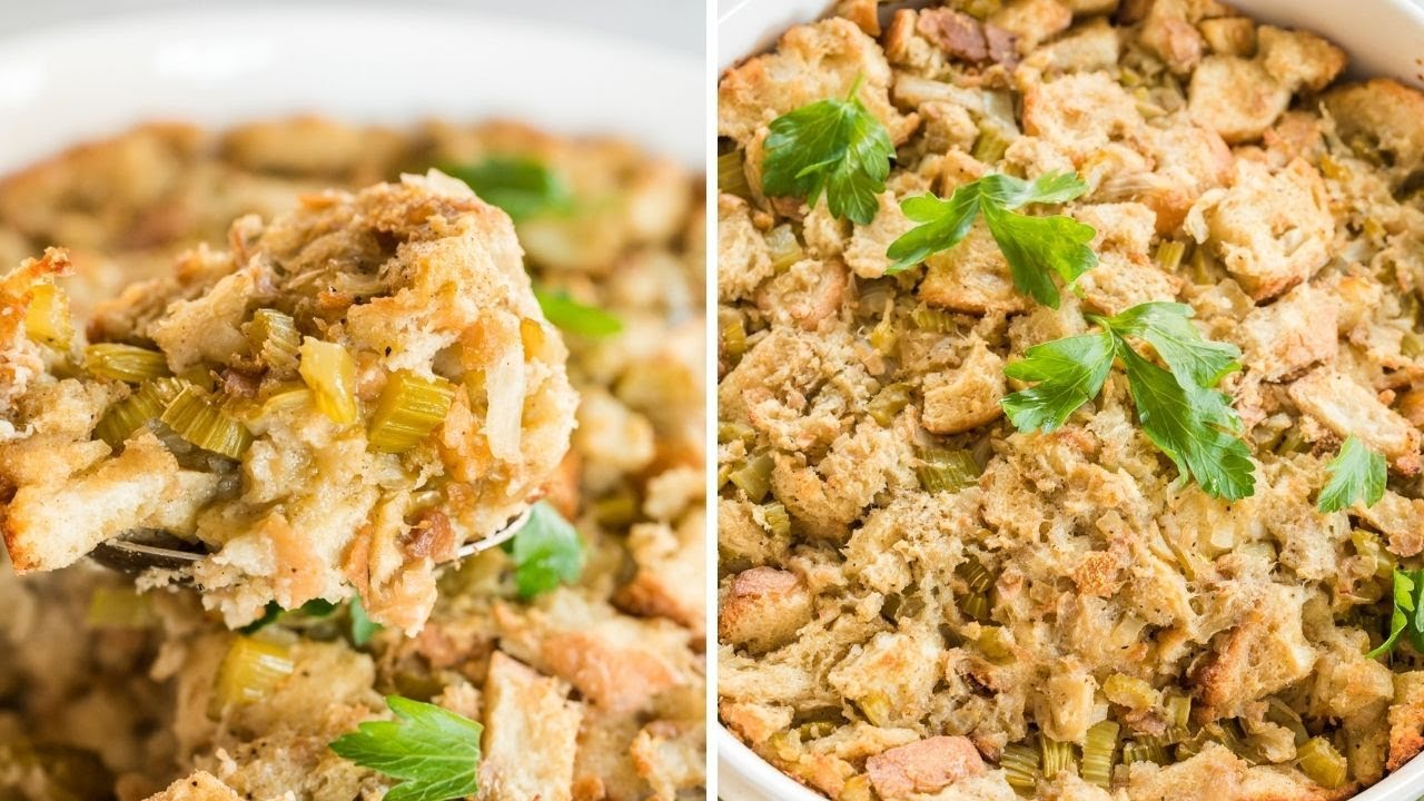 Simple Traditional Stuffing from Scratch
