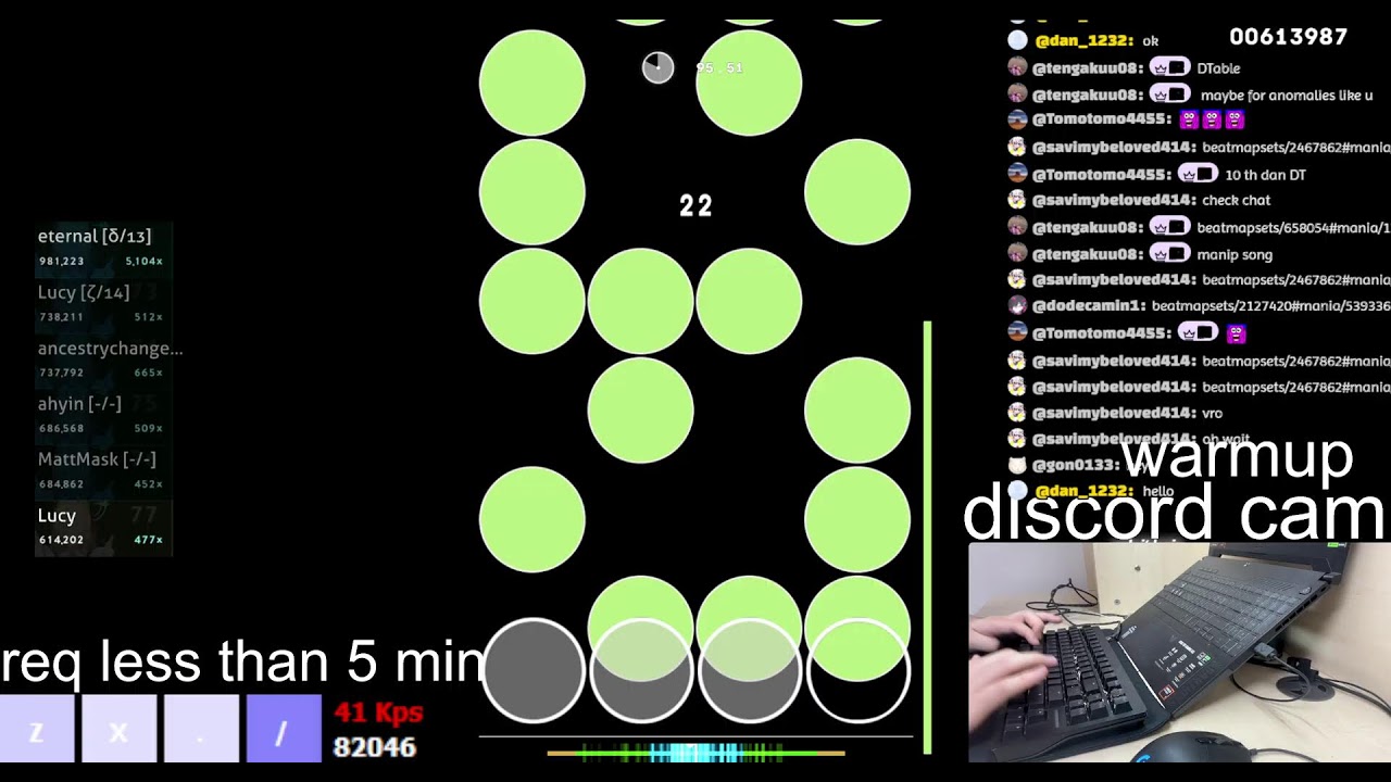 osu session