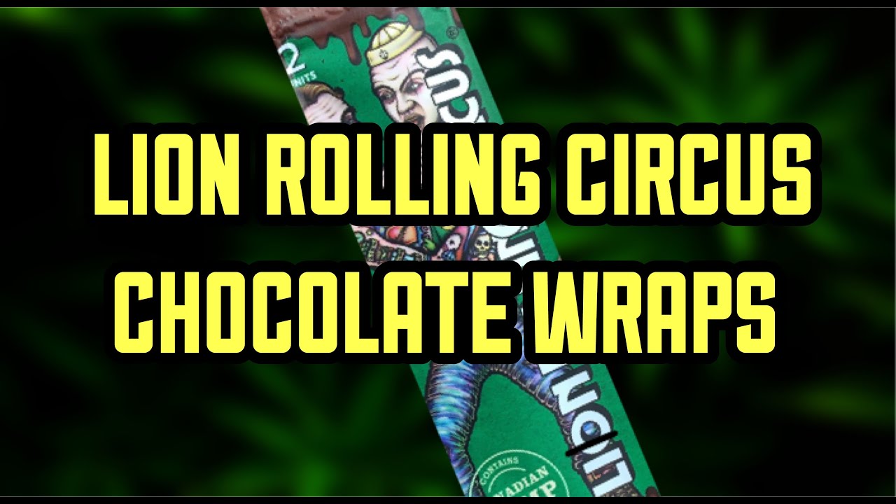 4K LION ROLLING CIRCUS CHOCOLATE FLAVORED PAPERS