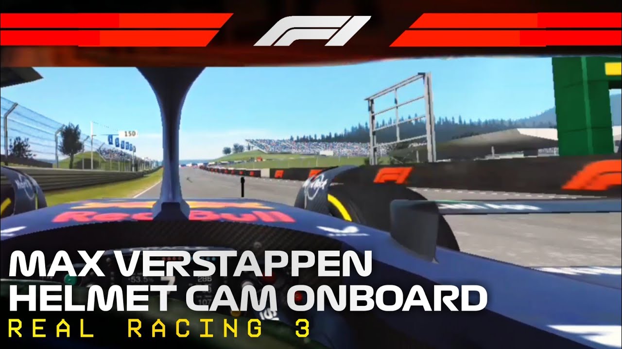 Helmet Cam Onboard With Max Verstappen At Red Bull Ring | Real Racing 3