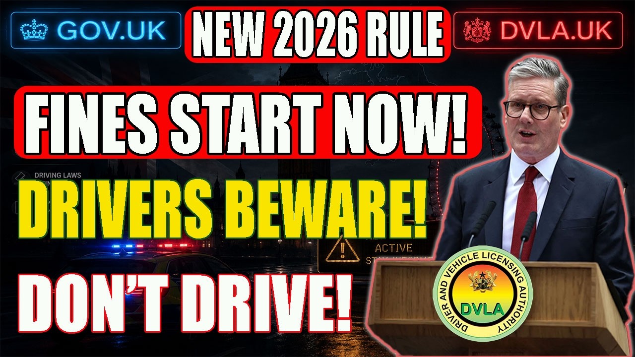 DVLA & Highway Code UPDATE 2026 &ndash; These New Driving Rules Could Affect You TODAY