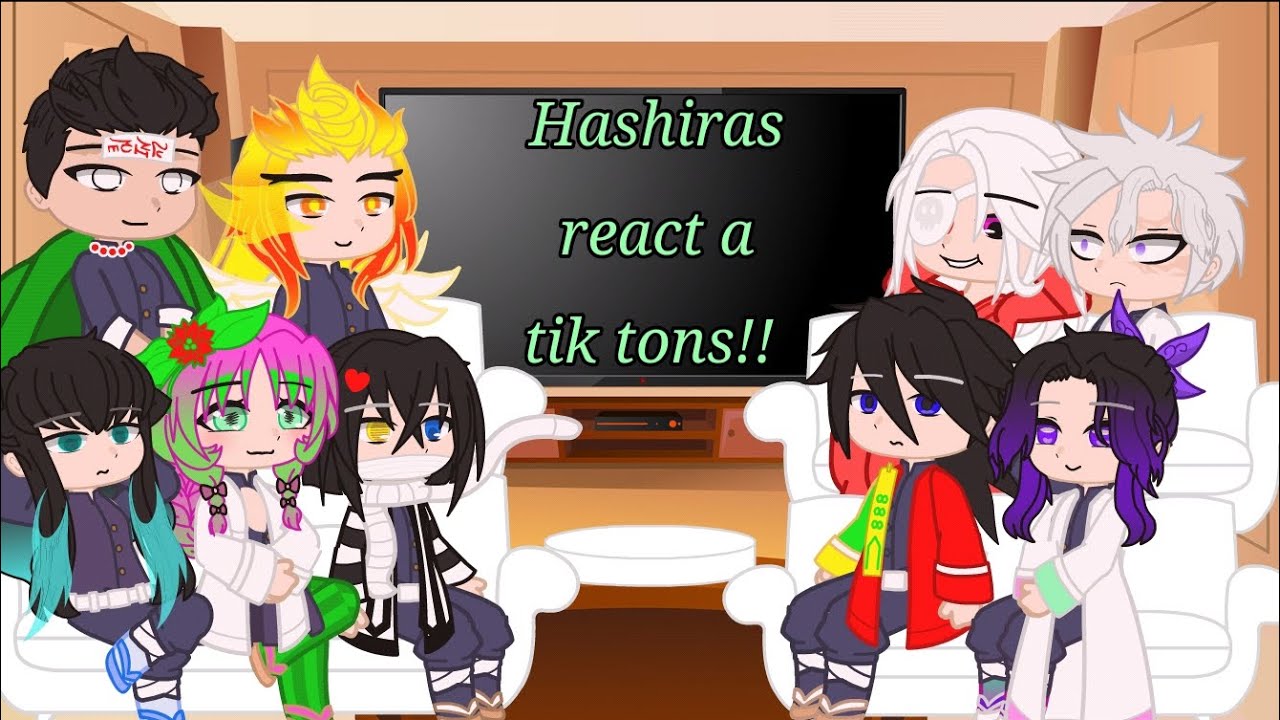 Hashiras react a tik toks do @rodrigo.flubuki + bonus ship tominobu(Tomioka × Shinobu)