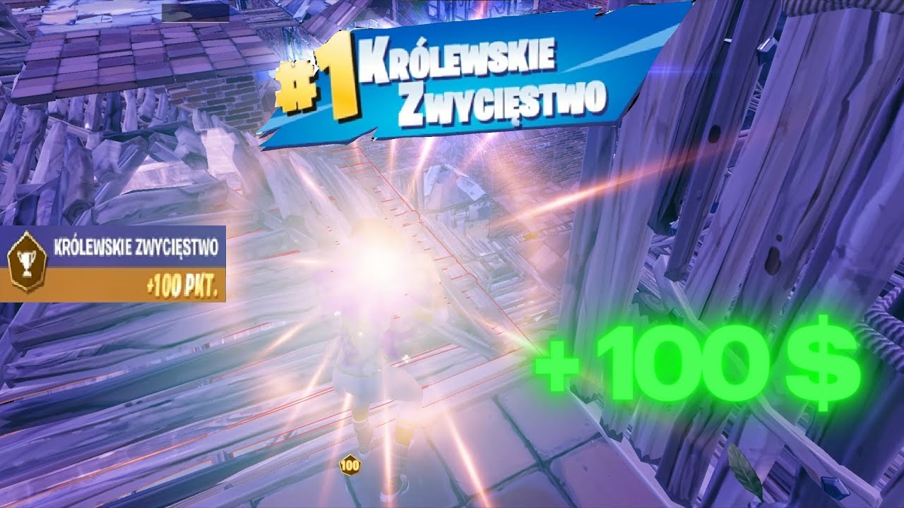 JAK WYGRAŁEM 100 DOLAR&Oacute;W NA TURNIEJU SOLO VICTORY CUP W FORTNITE!