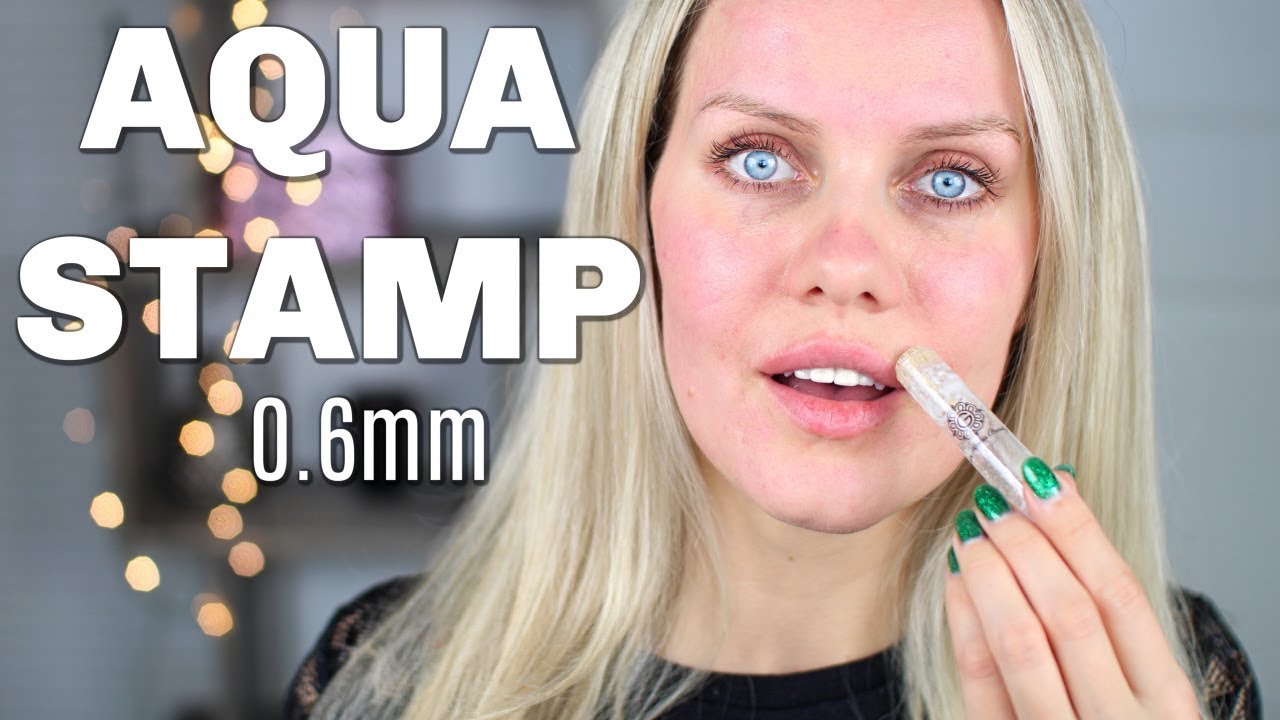 How To Use AQUA STAMP 0.6mm size