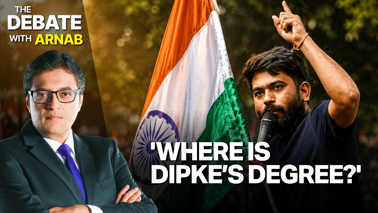 Arnab Questions Tanushree Bhalla On Abhijeet Dipke&rsquo;s Degree In Right Wing Social Media Debate