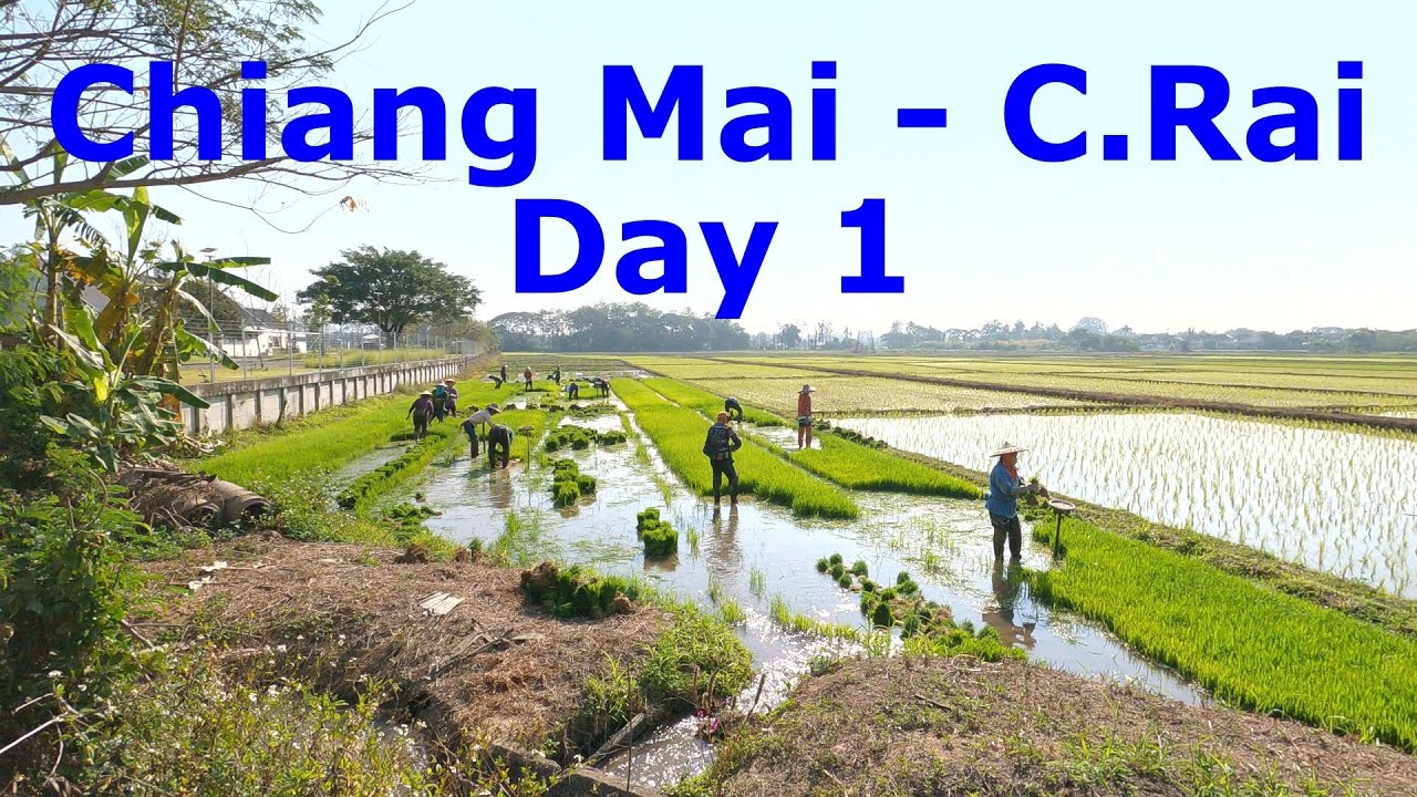 Cycling Chiang Mai to Chiang Rai day 1