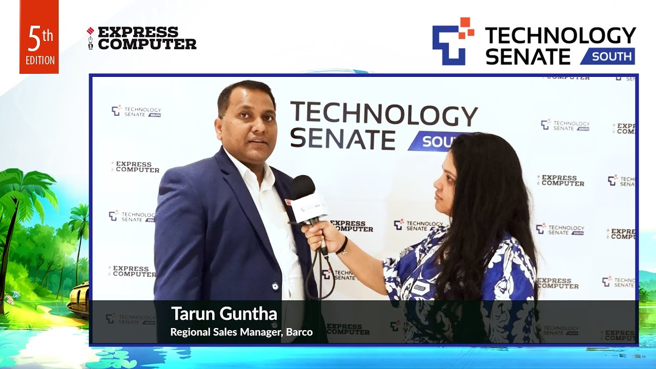 Tech Senate South | Video Bytes | Tarun Guntha | Barco | December 2025 | Hyderabad