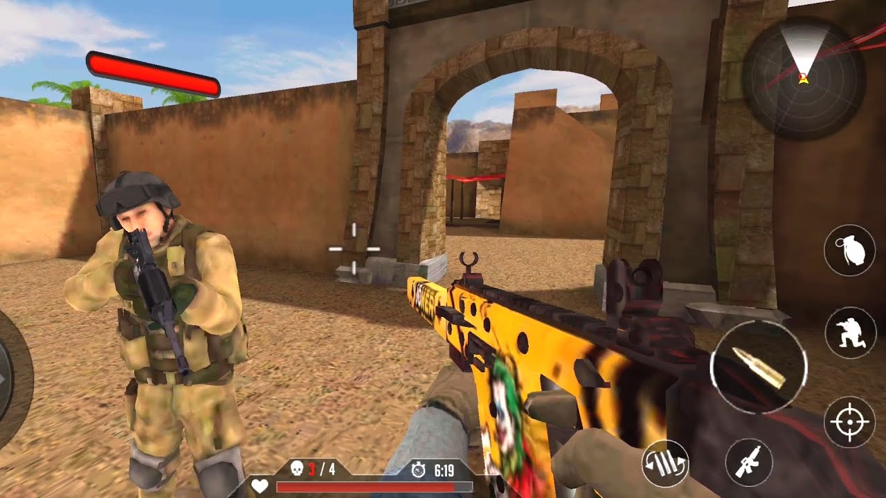 FPS Commando Shooting Games Android Gameplay #2