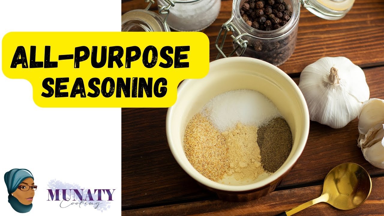 4 Ingredients All Purpose Seasoning | The Best All-Purpose Seasoning Recipe