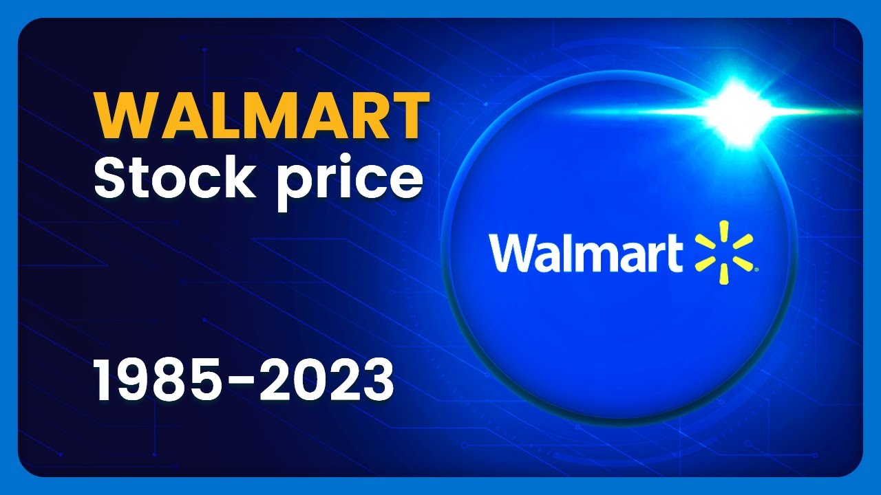 WALMART (WMT) Stock Price Evolution (USD) 1985-2023 #finance #stocks #walmart