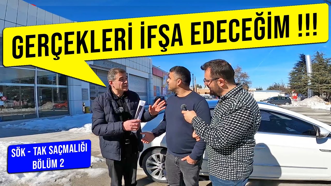 EKSPERTİZDE KAVGA !!! 2. BÖLÜM ( BOYASIZ DEĞİŞENSİZ DENİLEN ARAÇ YETKİLİ SERVİSTE NE ÇIKTI !!! )