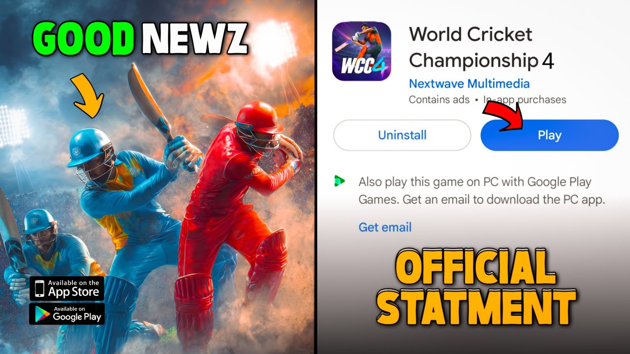 World Cricket Championship 4 Official Reveal 🔥 Release Date + New Features