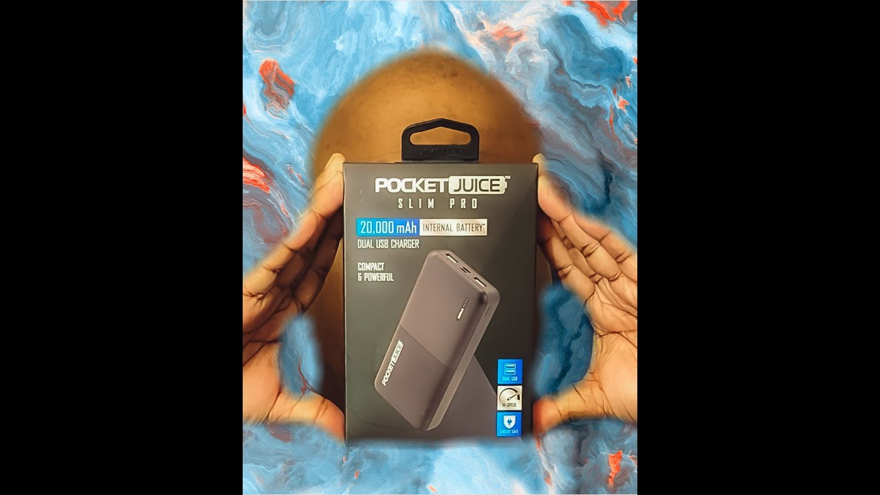 Unboxing and Review of the PocketJuice slim pro 20,000 mAh #pocketjuice