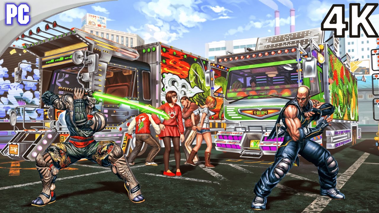 Street Fighter X Tekken | Yoshimitsu & Bryan vs Raven & Kuma | PC Gameplay 4K