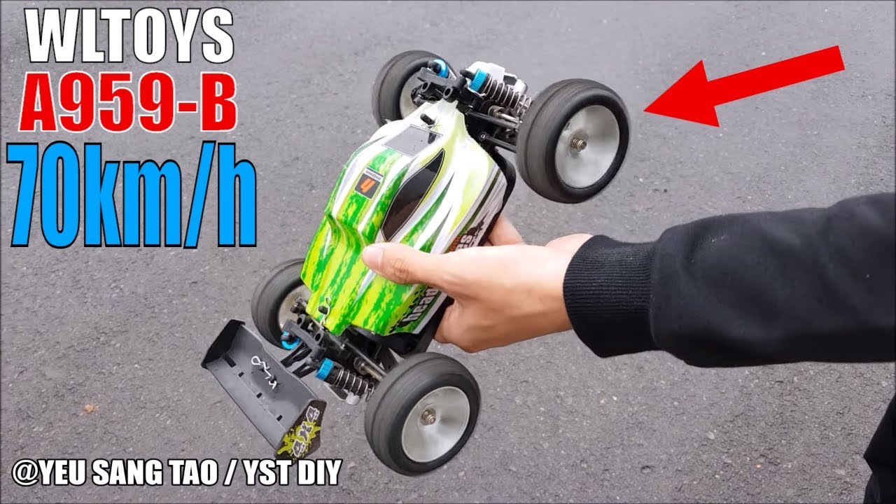 [Mở Hộp] Xe Điều Khiển Wltoys A959b 70km/h - Có Tốt Không ?