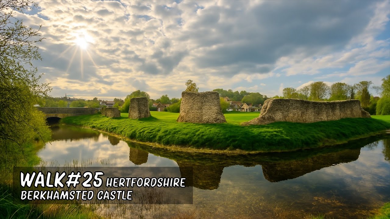 Walk 37 | Berkhamsted Castle #walkingtour #castle #hertfordshire