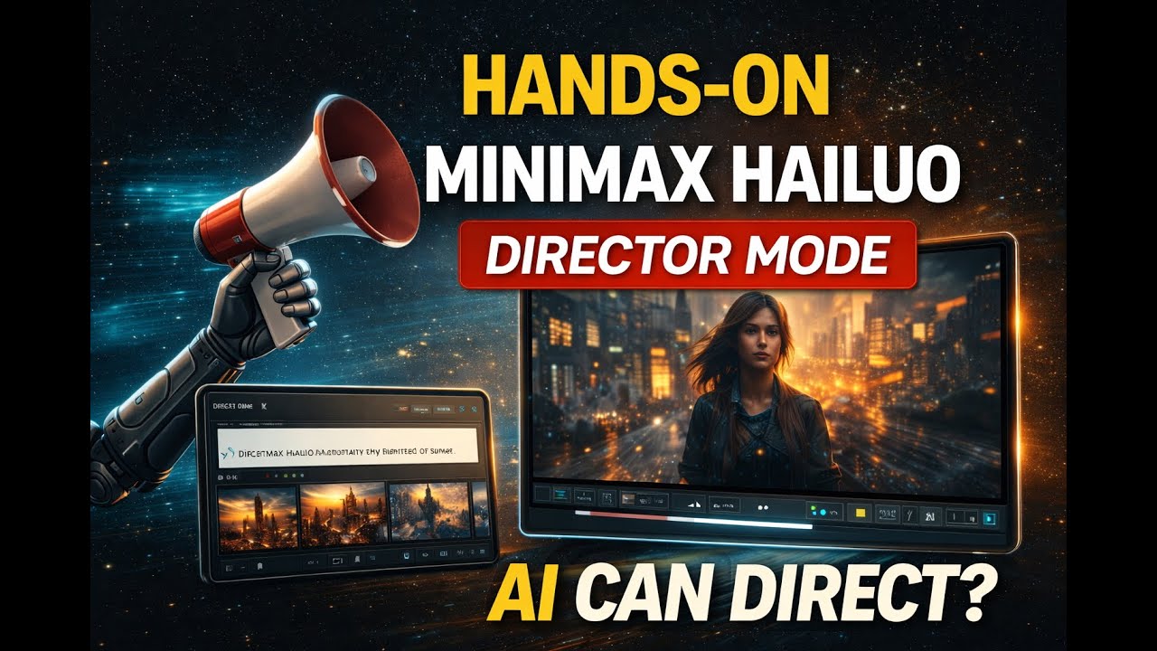 Практическое знакомство с режимом режиссера Minimax Hailuo | Может ли ИИ действительно руководить...