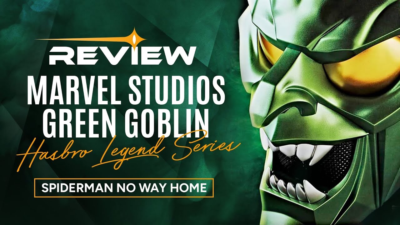 Review Marvel legends Hasbro Casque Le bouffon vert / Helmet Green Goblin / Spiderman No way Home