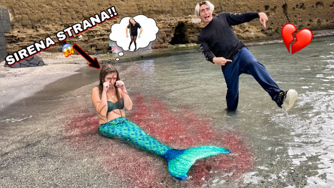 UNA SIRENA VUOLE DIVENTARE UN'UMANA!! *vuole le gambe*