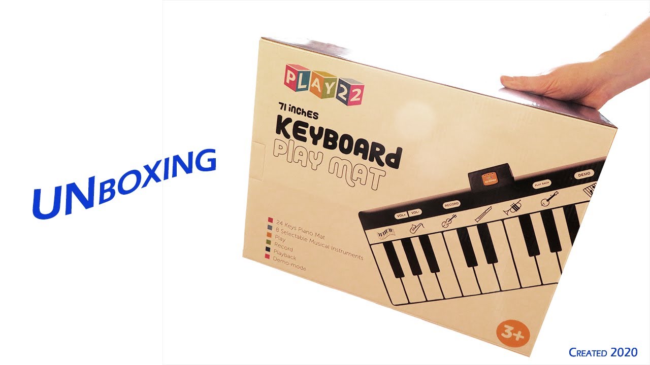 Play Mat Keyboard (unboxing)