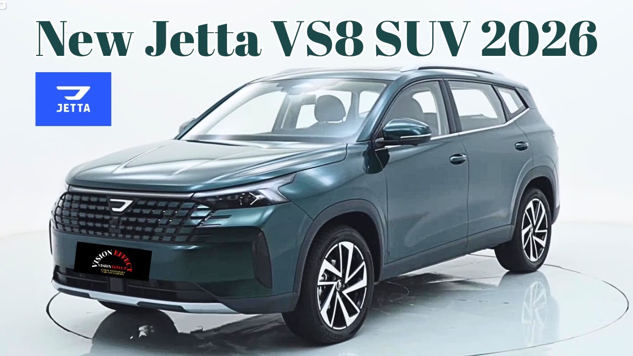 First Look | New Design New Model | Jetta VS8 SUV 2026