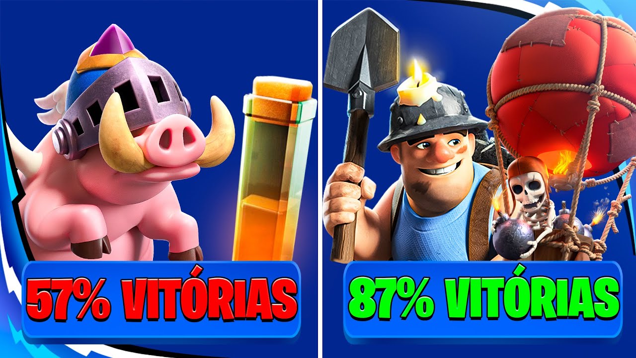 TOP 10 Decks que se Mantem CONSISTENTES em Todos os Metas