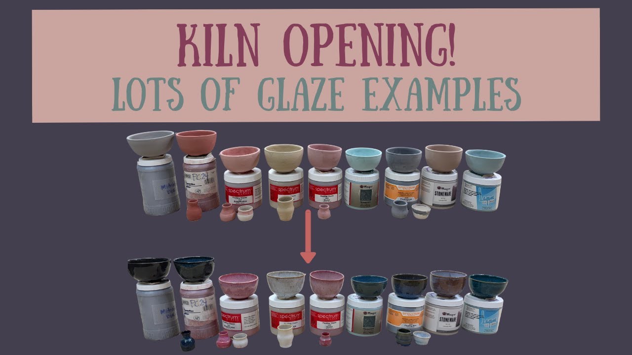 Kiln Opening | Amaco, Laguna & Mayco Glazes + Speckled Buff & B-Mix Clay