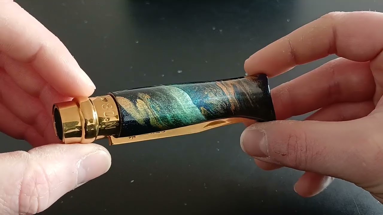 Opinel n°8 - Fusion - Billon Poly-Glass Doré