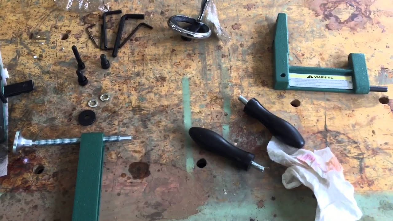 Grizzly H7583 Tenoning Jig (Unboxing and  Assembly)