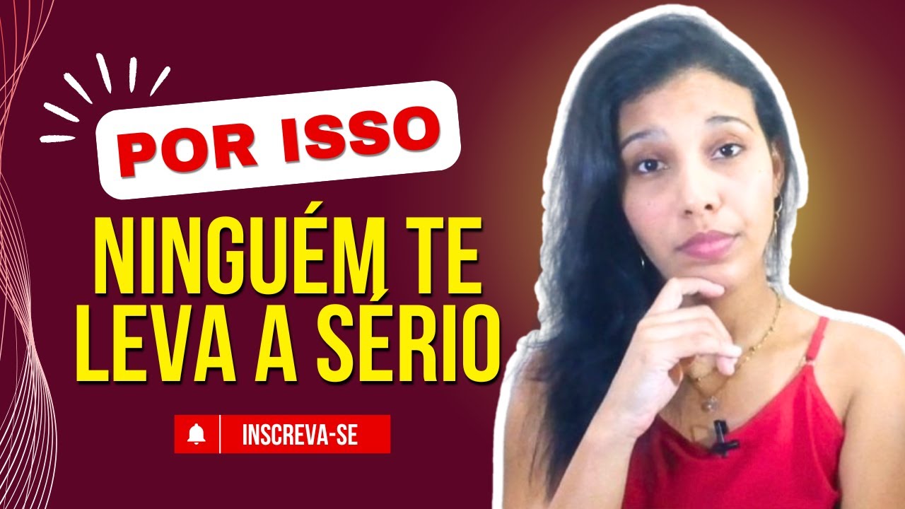 😳⚠️Sinais de que as pessoas não te levam a sério e como corrigir | Psicóloga Tamires Souza