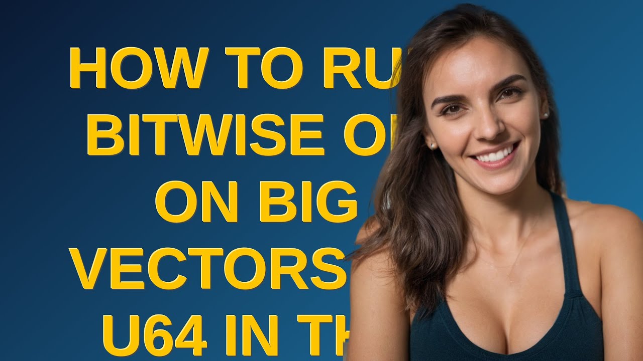 How to run bitwise OR on big vectors of u64 in the most performant manner?