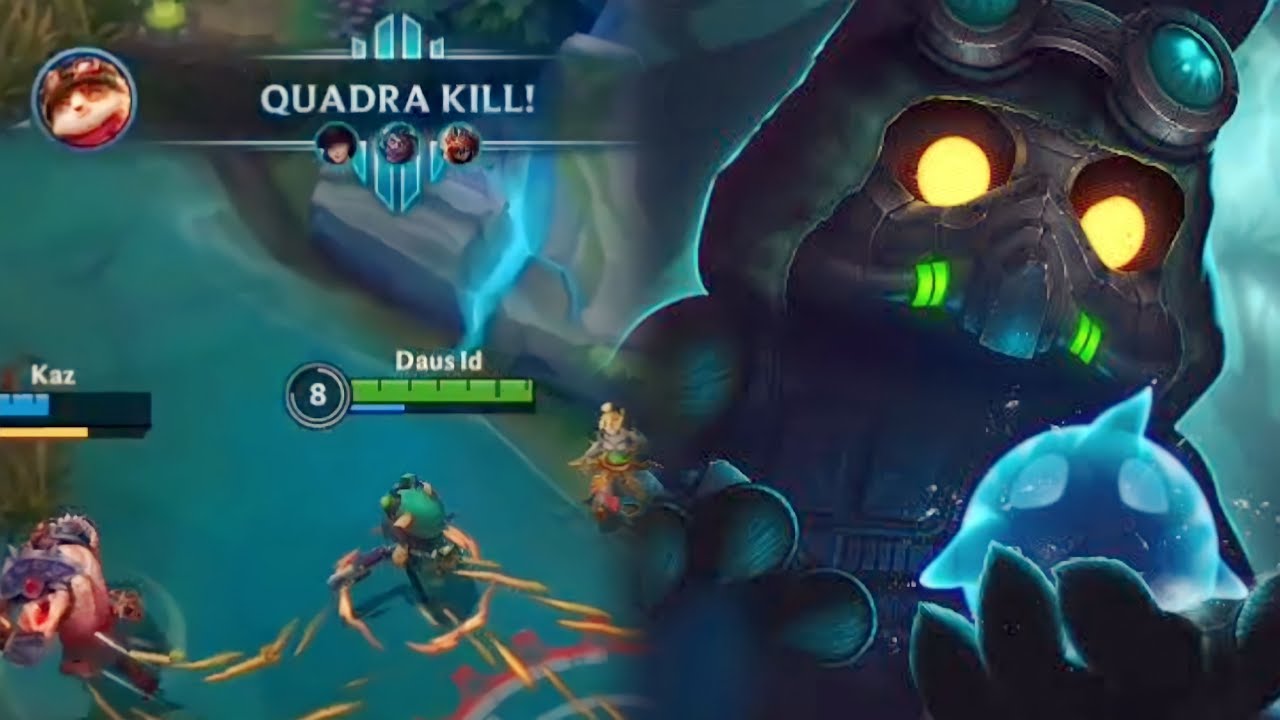 WILD RIFT TEEMO IS VERY INSANE IF LEFT ALIVE | TEEMO GAMEPLAY ~ WILD RIFT