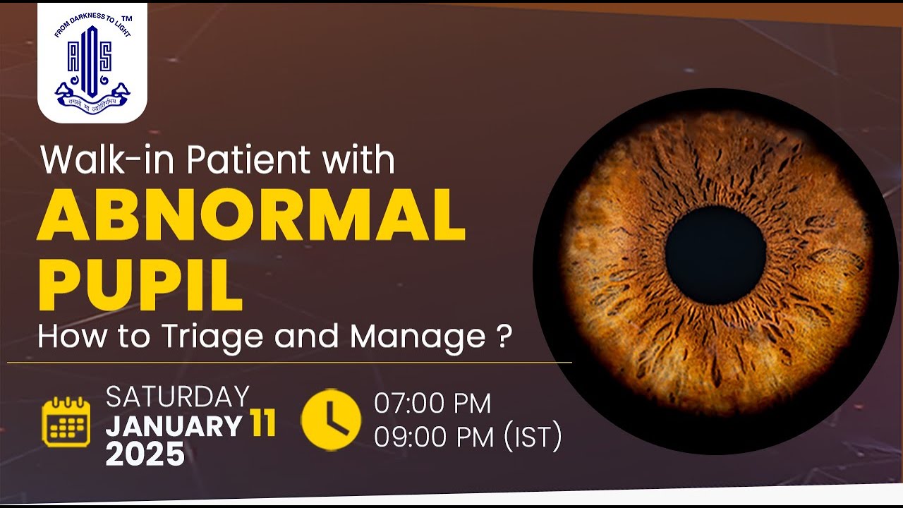 WALK-IN Patient with ABNORMAL PUPIL