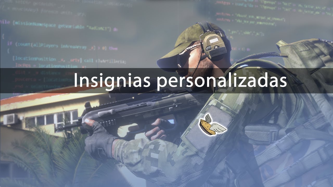 Crear Insignias personalizadas - Arma 3