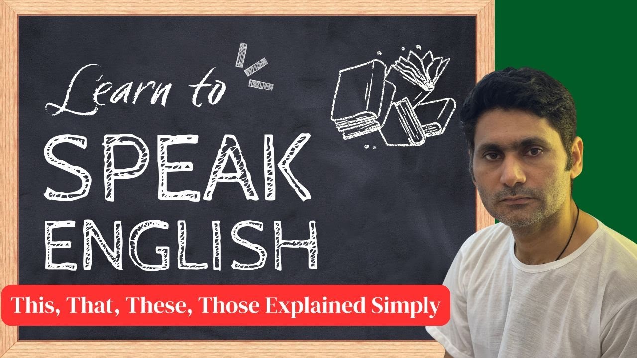 Learn This, That, These, Those in 5 Minutes | English Grammar for Beginners