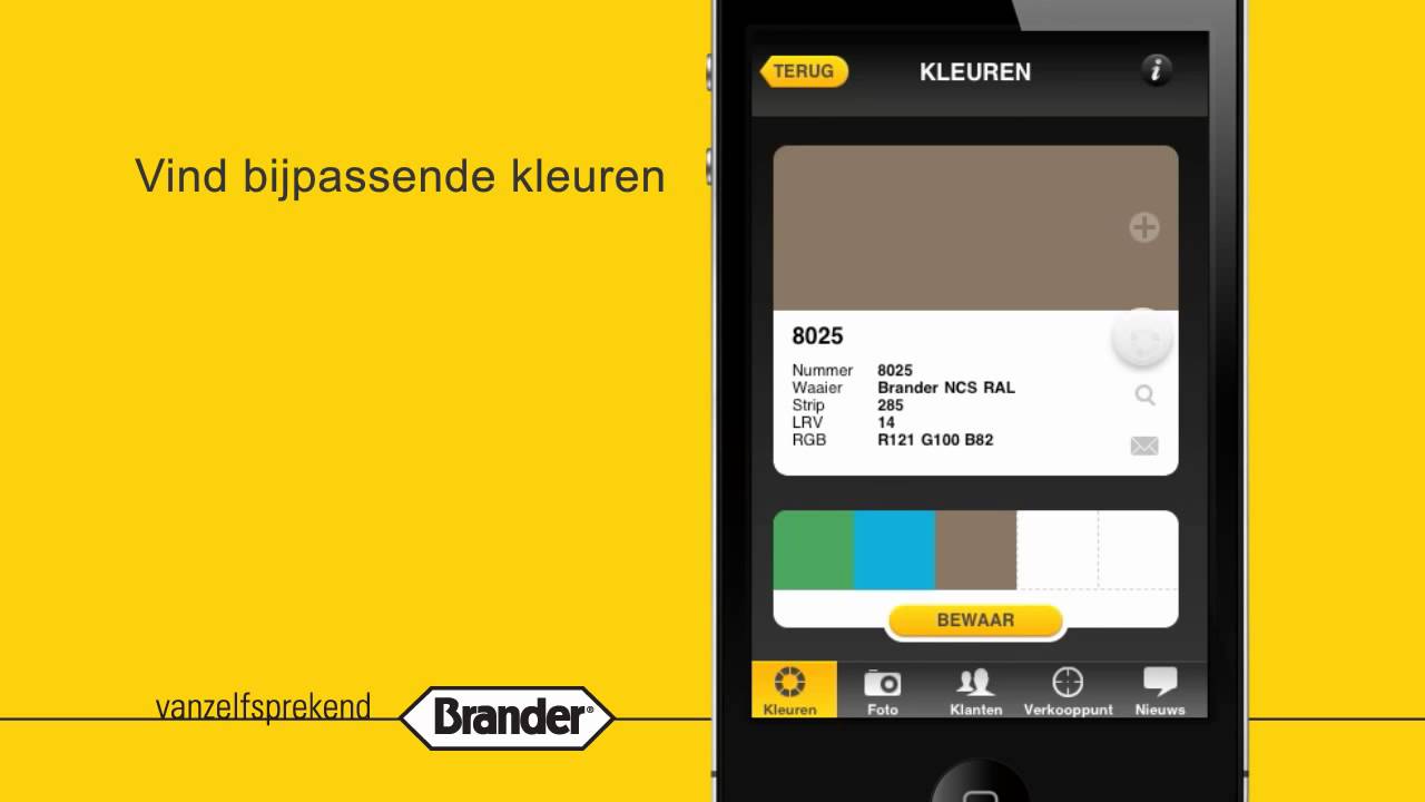 iPhone App Brander Afbouw