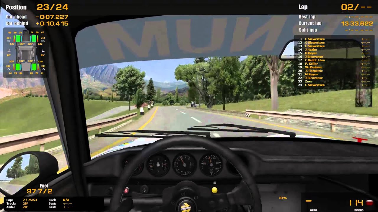 GTR 2 Power and Glory Mod Targa Florio Full Lap...